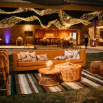 Warm outdoor seating with wicker furniture and ambient lighting for an elegant evening event. — The Ultimate Guide to Free Be